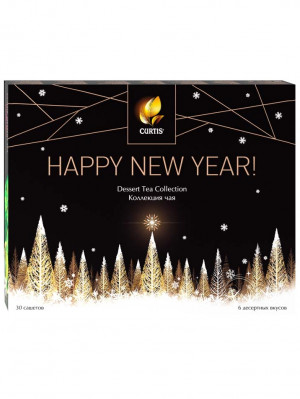 Curtis Tea HAPPY NEW YEAR, kolekce 30 porcovaných sáčků