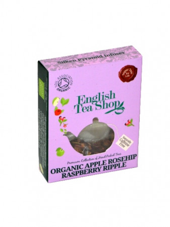 detail English Tea Shop BIO čaj 1x pyramidka APPLE ROSEHIP RASPBERRY RIPPLE