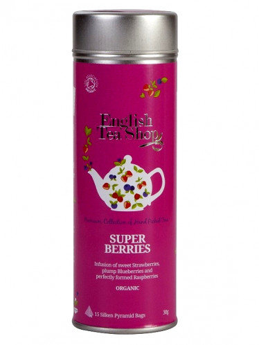 English Tea Shop 15 pyramidek SUPER BERRIES 30 g