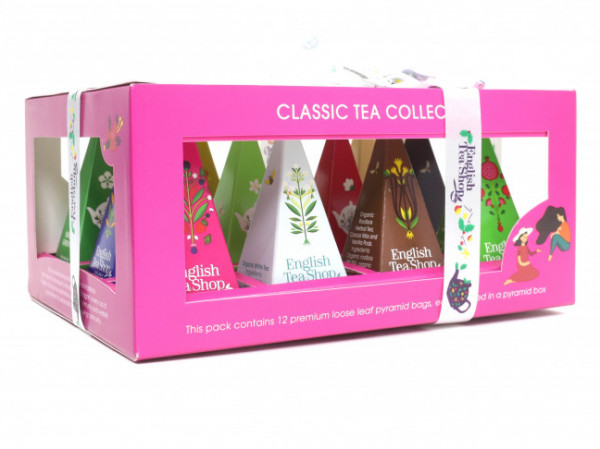 detail English Tea Shop BIO 12 pyramidek CLASSIC TEA COLLECTION