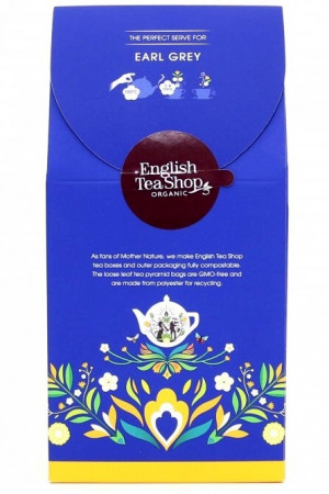 detail English Tea Shop BIO čaj 15 pyramidek EARL GREY