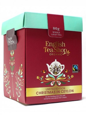English Tea Shop 80 g sypaný čaj, odměrka CHRISTMAS IN CEYLON