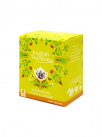 detail English Tea Shop 8 sáčků Mandala LEMONGRASS, CITRUS & GINGER