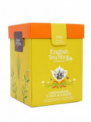 English Tea Shop 80 g sypaný čaj, odměrka LEMONGRASS, CITRUS & GINGER