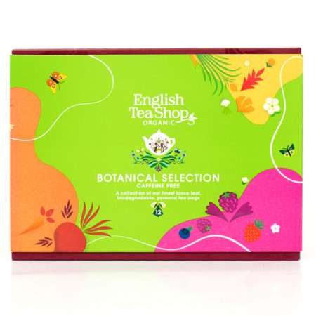 detail English Tea Shop Organic 12 pyramidek BOTANICAL SELECTION, BIO