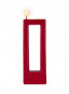 náhled Alusi Candles QUADRA due RUBY, víceplamínková svíčka 15,5 cm