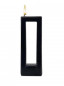 náhled Alusi Candles QUADRA DUE BLACK, víceplamínková svíčka, 16 cm
