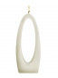 náhled Alusi Candles LUNA DUE WHITE, víceplamínková svíčka, 16 cm