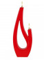 náhled Alusi Candles SABA GRANDE RED, víceplamínková svíčka, 25 cm