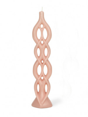 Alusi Candles LELA BLUSH, víceplamínková svíčka, 28 cm