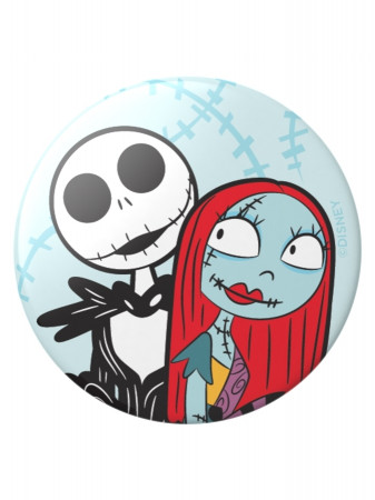 detail PopSockets PopGrip Gen.2, DISNEY NIGHTMARE BEFORE CHRISTMAS, Jack and Sally Love