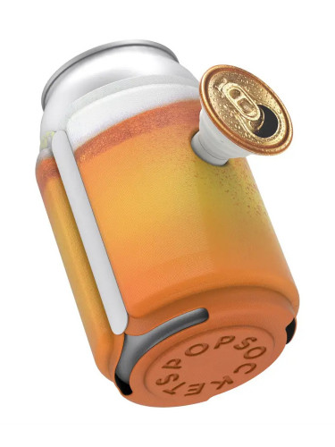 PopSockets PopThirst, držák na plechovku, s integrovaným PopGrip Gen. 2, Pivo