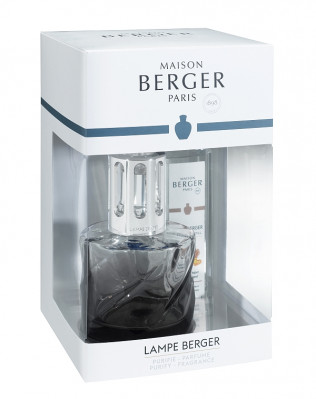 Maison Berger SPIRALE katalytická lampa, náplň Velvet of Orient 0,25l, černá