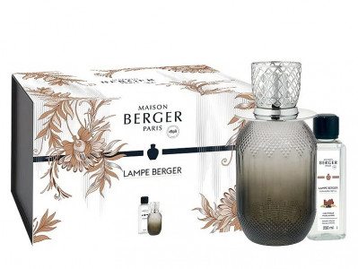 Maison Berger EVANESCENCE šedá, katalytická lampa s náplní Mystická kůže