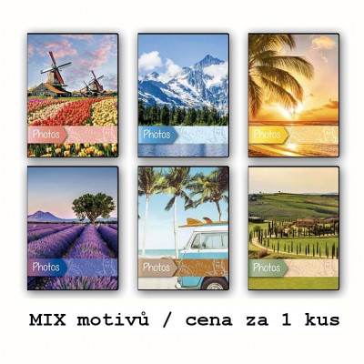 Fotoalbum 10x15/40 ZEP VIAGGIO, MIX motivů / cena 1ks