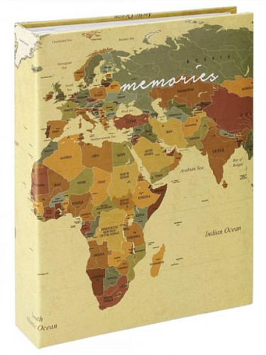Hama album memo WORLD MAP 10x15/200, popisové štítky