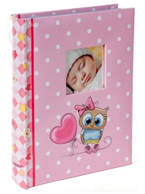 Fotoalbum 10x15/200 Fandy OWLS 2 růžové