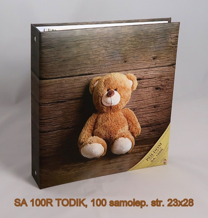 detail Fotoalbum samolepicí 100stran SA-100 Poldom TODIK medvídek