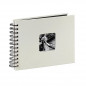 náhled Hama album klasické spirálové FINE ART 24x17 cm, 50 stran, křídová
