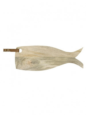 Bastion Collections dřevěné prkénko NATURAL ryba 50 cm