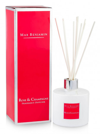 detail Max Benjamin ROSE & CHAMPAGNE aroma difuzér 150 ml