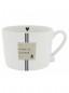 náhled Bastion Collections Hrnek HOME IS COFFEE in black/titane, 300 ml