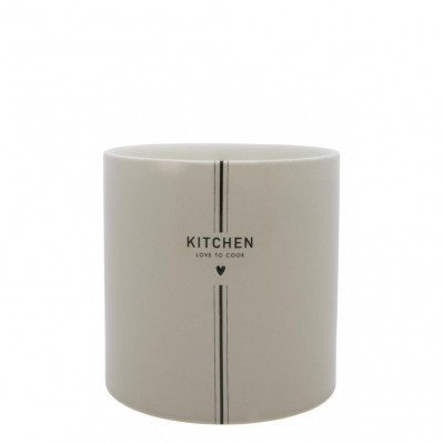 Bastion Collections Nádoba UTENSIL KITCHEN in titane, 14,5x14,5cm