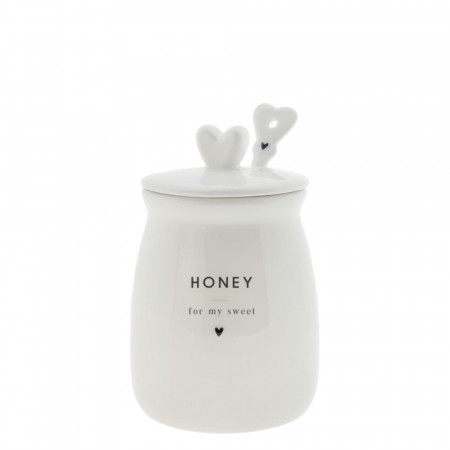 detail Bastion Collections HONEY JAR with HONEY SPOON