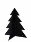 náhled Bastion Collections Dekorace Xmas TREE - BLACK, velký 25 cm