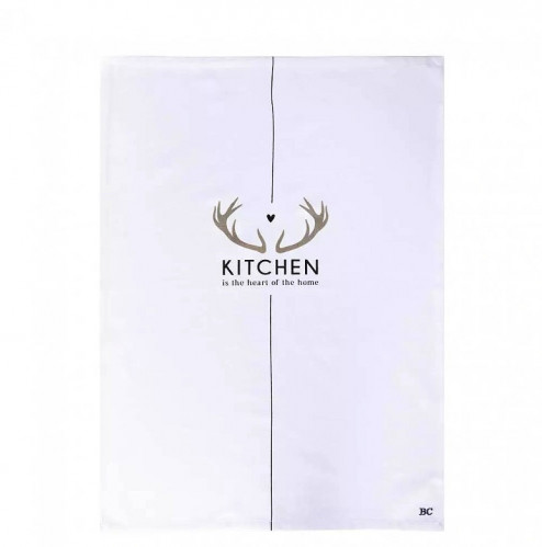 Bastion Collections UTĚRKA KITCHEN ITS HEART..., 50x70 in white
