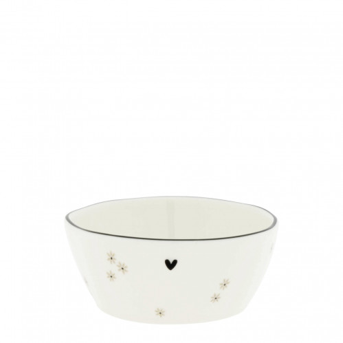 Bastion Collections Mini Miska BOWL SAUCE FLOWERS in BT, 9,5x4cm