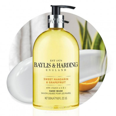 Baylis&Harding Tekuté mýdlo - MANDARINKA A GRAPEFRUIT, 500 ml