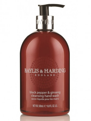Baylis&Harding Tekuté mýdlo - Černý pepř & ženšen, 500 ml