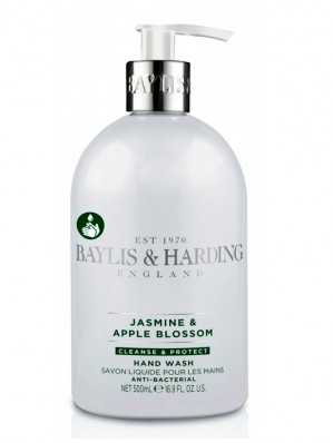 Baylis & Harding antibakteriální tekuté mýdlo - JASMÍN, JABLEČNÝ KVĚT, 500 ml