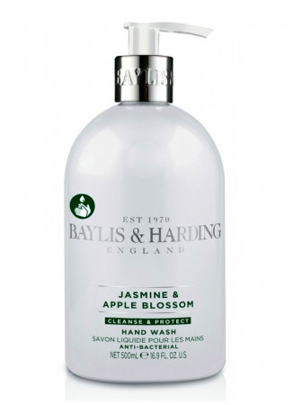 detail Baylis & Harding antibakteriální tekuté mýdlo - JASMÍN, JABLEČNÝ KVĚT, 500 ml