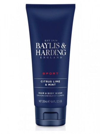 detail Baylis & Harding- LIMETKA & MÁTA, sprchový gel na vlasy i tělo, 250ml
