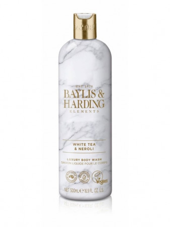 detail Baylis&Harding White Tea&Neroli, sprchový gel 500 ml