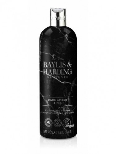 Baylis&Harding DARK AMBER & FIG, sprchový gel 500 ml