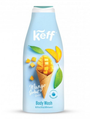 Keff Mycí gel - Mango sorbet, 500ml