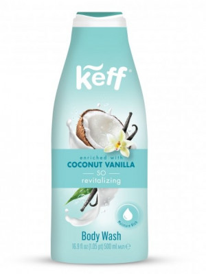 Keff Mycí gel - Vanilka a kokos, 500ml