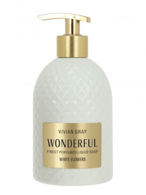Vivian Gray Wonderful - WHITE FLOWERS, tekuté mýdlo 500 ml