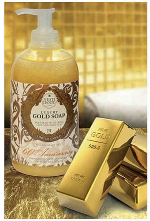 detail Nesti Dante Luxury GOLD SOAP, 23K, tekuté mýdlo 500 ml