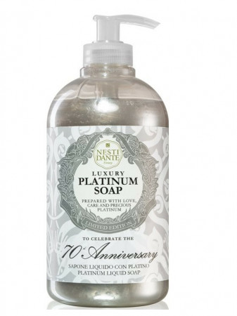 detail Nesti Dante Luxury PLATINUM SOAP, tekuté mýdlo 500 ml
