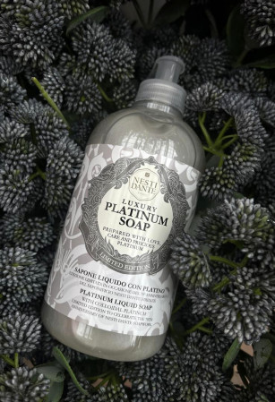 detail Nesti Dante Luxury PLATINUM SOAP, tekuté mýdlo 500 ml