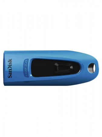 detail SanDisk Ultra USB 3.0 64 GB modrá