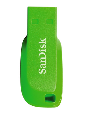SanDisk FlashPen-Cruzer Blade 32 GB elektricky zelená