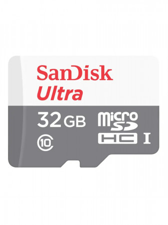 detail SanDisk Ultra microSDHC 32GB 100 MB/s Class 10 UHS-I, s adaptérem