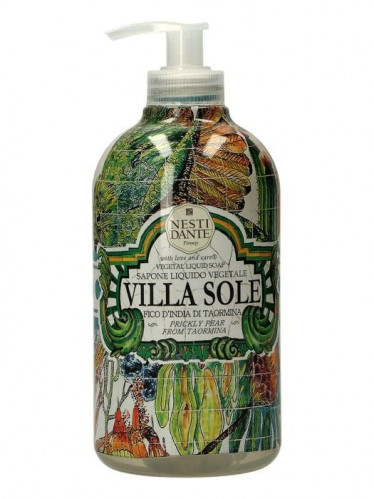 Nesti Dante VILLA SOLE Fico D'India di Taormina, tekuté mýdlo 500 ml