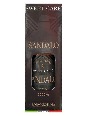 Sweet Care SANDALO, pěna do koupele, 3000 ml (3L)