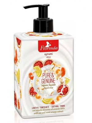 Florinda Tekuté mýdlo 500ml - PURE & GENUINE, Citrus